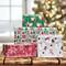 JAM Paper Red Ho Ho Ho Santa Foil Gift Wrap Set, 4ct.